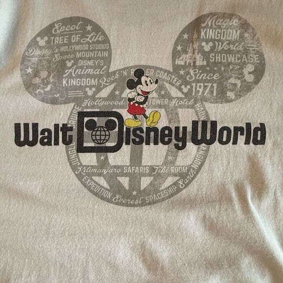 Mickey Disney Ringer Tee Mens L Retro Park Style Disneycore - Picture 14 of 15